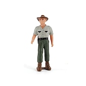 ieftine Jucării de Construit-desktop simulat sandbox scenă personaje decorațiuni fermieri reparatori crescători veterinari multiple seturi și figurine profesionale