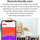 tanie Inteligentne bransoletki-iMosi TK72 Inteligentny zegarek 1.47 in Inteligentny zegarek Bluetooth Monitorowanie temperatury Krokomierz Powiadamianie o połączeniu telefonicznym Kompatybilny z Android iOS Damskie Męskie