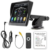 cheap Bluetooth Car Kit/Hands-free-Universal 7-inch Screen Car Radio Multimedia WIFI Video Player Wireless Carplay Screen for Apple or Android