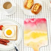 お買い得  絵画、描画、画材-樹脂シリコントレイ金型エポキシ樹脂用鋳造金型diy樹脂大サービング長方形形状ハンドルボード家の装飾用-クラフト瑪瑙ジオードローリングトレイ