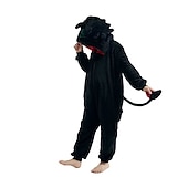 halpa Pari- ja ryhmäasut-Lasten Aikuisten Eläin Piirretty Ryhmäpuku Yöasut Pyjamahaalarit Karnevaali puku Animal Pelle Pyjamahaalarit Kigurumi Pyjama söpö tyyli varten Miehet ja naiset Pojat ja tytöt Joulu Karnevaali Uusi