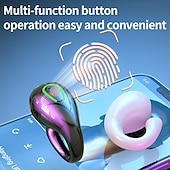 cheap TWS True Wireless Headphones-Wireless Headset with Bluetooth 5.3 with Mic Separate In-Ear Sport Waterproof TWS Hands-Free