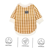 ieftine Pulovere-Câini Pisici Pulovere Jumper Petrecere Casual Iarnă Cald Respirabil Απαλό Lavabil Comfortabil În aer liber Casul / Zilnic Îmbrăcăminte pentru câini for Bichon Frise Pomeran un Animalut Fluture Small