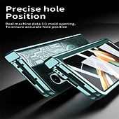cheap Samsung Cases-Phone Case For Samsung Galaxy Z Fold 5 Z Fold 4 Z Fold 3 Z Fold 2 Shockproof ABS PC