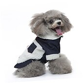 tanie Płaszcze-Psy Koty Płaszcz Kurtka Sport Codzienny Zima Ciepłe Oddychający Miękka Zmywalny Wygodny Na zewnątrz Codzienne Ubranka dla psów for Bichon frise Szpic miniaturowy szczeniaków i młodych kotów Motyl