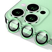 رخيصةأون واقيات شاشات أيفون-3 مجموعات 2 مجموعات كاميرا عدسة حامي من أجل Apple ايفون 16 iPhone 15 Pro Max 14 Plus 13 12 11 Pro Max سبائك التيتانيوم 9Hقسوة (HD) دقة عالية انفجار برهان مقاومة الحك
