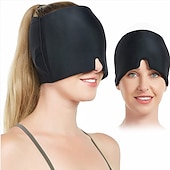 levne Koupelnové pomůcky-úleva od bolesti studený obklad pokrývka hlavy pohodlí ledový obklad maska na oči reliéf ledová čepice fyzikální terapie péče zatahovací ledová pokrývka hlavy sinusitida úleva od studeného obkladu