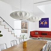 economico Modello a lanterna-lampada a sospensione a led lampadario a bozzolo design lanterna per bar ristorante 110-240v