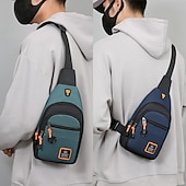 abordables Sacs pour homme-Sac à dos à bandoulière hydrofuge de grande capacité – sac à bandoulière élégant et durable en 4 couleurs pour l&#039;école, le travail ou les activités de plein air