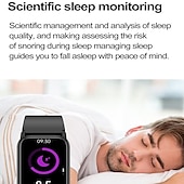 tanie Inteligentne bransoletki-iMosi TK72 Inteligentny zegarek 1.47 in Inteligentny zegarek Bluetooth Monitorowanie temperatury Krokomierz Powiadamianie o połączeniu telefonicznym Kompatybilny z Android iOS Damskie Męskie