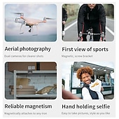 voordelige IP-netwerkcamera&#039;s voor binnen-4K Dual-Lens WiFi Mini Camera - Binnen Smart Home Beveiligingscamera met Infrarood Nachtzicht Bewegingsdetectie HD Videorecorder