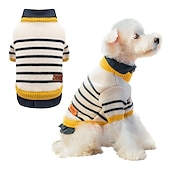 ieftine Pulovere-Câini Pisici Pulovere Jumper Modă Casual Iarnă Respirabil Απαλό Lavabil Comfortabil În aer liber Casul / Zilnic Îmbrăcăminte pentru câini for Bichon Frise Pomeran un Animalut Fluture Small