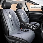 economico Coprisedili per auto-Riscaldatore per Sedili Auto Universale 12V Cuscino Elettrico Riscaldato Intelligente Invernale Accessori per Interni Auto Copertura Riscaldante per Sedile