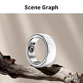 levne Chytré hodinky-Chytré hodinky 0.2 inch Chytré náramky Bluetooth Měřič spánku Monitor srdečního tepu Krevní tlak Krevní kyslík Kompatibilní s IP68 Monitor srdečního tepu