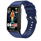 abordables Relojes inteligentes-iMosi TK71Pro Reloj inteligente 1.47 pulgada Smartwatch Reloj elegante Bluetooth Monitoreo de temperatura Podómetro Recordatorio de Llamadas Compatible con Android iOS Mujer Hombre Impermeable