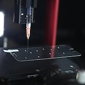 olcso iPhone-képernyővédők-5 db Képernyővédő fólia Kompatibilitás Apple iPhone 16 iPhone 15 Pro Max 14 Plus 13 12 11 Pro Max Edzett üveg 9H erősség Anti-ujjlenyomat Nagyfelbontású (HD) Robbanásbiztos 3D Touch kompatibilis