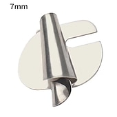 abordables couture &amp; tricot &amp; crochet-Pied d&#039;ourlet roulé universel pour couture [3-10 mm] – Pied de pression pour ourlet roulé large, pied d&#039;ourlet pour machine à coudre, pied d&#039;ourlet incurvé pour usage domestique et industriel
