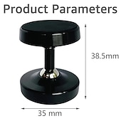 billiga Hållare till bilen-dubbelsidig stark magnetisk telefonhållare stativ magnet 720° rotation mobiltelefonfäste för bilgym fäst på metallyta
