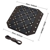 abordables Armadura-Retro Antiguo Medieval Renacimiento Armas y Armaduras Pulsera Muñequera Pirata Vikingo Cruzado Tiro al arco Hombre Vikingo Carnaval Mascarada Fiesta LARP Adulto Guardabrazos