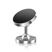 billiga Hållare till bilen-dubbelsidig stark magnetisk telefonhållare stativ magnet 720° rotation mobiltelefonfäste för bilgym fäst på metallyta