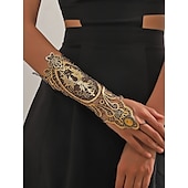 economico Gotici-bracciale pizzo guanti lunghi polsini bracciale punk&amp;amp;pizzo steampunk gotico per discoteca cosplay carnevale bigiotteria da donna bigiotteria alla moda
