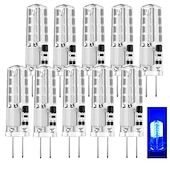 abordables Ampoules LED double broche-10 pièces 2 W LED à Double Broches 200 lm G4 T 32 Perles LED SMD 3014 Blanc Chaud Blanc Froid Blanc Naturel 220-240 V 110-130 V