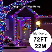 cheap Solar String Lights-5M-50Led/10M-100Led/20M-200Led/300M-300Led Solar LED Light Outdoor Festoon Lamp Garden Fairy Lights String Waterproof Christmas Garland Yard Decoration