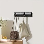 economico organizzatore del bagno-gancio appendiabiti da parete pieghevole, ganci multiuso porta asciugamani per appendiabiti da bagno, gancio per panni per chiavi sul retro della porta, supporto per organizer da bagno a parete, ganci da parete per appendiabiti resistenti