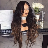 cheap Synthetic Trendy Wigs-Long Curly Wig Synthetic Wig Beginners Friendly Heat Resistant Fashionable For Daily Use Party