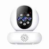olcso Beltéri IP hálózati kamerák-2 MP ip kamera 2,4 g 5 g kétsávos wifi 1080p hd mini beltéri vezeték nélküli automatikus nyomkövető intelligens otthon biztonsági baba kisállat monitor megfigyelő kamera