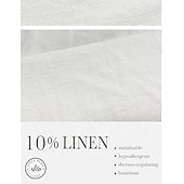 cheap Luxury Linen Shirts-10% Linen Button-Down Men&#039;s Shirt Linen Shirt White Pink Navy Blue Long Sleeve Solid Color Collar Spring &amp; Summer Casual Daily Clothing Apparel