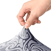 abordables Funda para asientos y reposabrazos de sofá-Funda elástica para reposabrazos de 2 uds, fundas de brazo jacquard para sofá, funda de reposabrazos de spandex para sillón reclinable, lavable antiarañazos para perros y mascotas