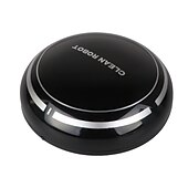 abordables Aspirateurs-Robot de balayage d&#039;aspiration de robot intelligent rechargeable automatique noir