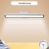 abordables electrodomésticos-Luz de lectura magnética LED recargable, lámpara de escritorio 3 modos de color atenuación continua protección para los ojos control remoto lámpara de mesa atenuación táctil dormitorio dormitorio luz