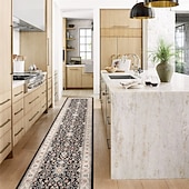 billiga Köksmattor &amp; mattor-mandala bohemian boho runner matta område matta halkfri golvmatta sängbord vardagsrum sovrum inomhus utomhus