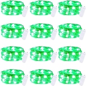 cheap Battery String Lights-12pcs Waterproof Fairy String Lights, 20 LED Firefly &amp; Starry Sky Decor for Christmas Decorations
