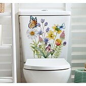olcso Dekoratív falmatricák-pillangó matrica meleg hálószoba matrica ablak matrica háttér fali dekoráció WC matrica csempe WC matrica karácsonyi dekoráció matrica