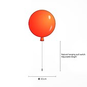 cheap Indoor Wall Lights-LED Wall Lamps Balloon Design Minimalism Wall Sconces Modern Contemporary Style Living Room Bedroom Dining Room Metal Wall Light