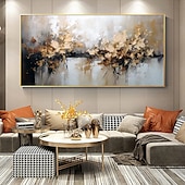 Недорогие Абстрактные картины-Mintura абстрактные картины маслом ручной работы на холсте, настенное художественное украшение, современная картина для домашнего декора, рулонная безрамная нерастянутая картина