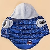 baratos Casacos-Cachorros Gatos Casacos Jaqueta Colete Esporte &amp; lazer Casual Inverno Respirável Macio Lavável Confortável Ao ar livre Casual / Diário Roupas para cães for Bichon Frise Pomerânia Animais de Pequeno