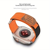 Χαμηλού Κόστους Ζώνες Apple Watch-Sport Loop Συμβατό με Ζάντα ρολογιού Apple Watch 38mm 40mm 41mm 42mm 44mm 45mm 49mm Ρυθμιζόμενο Αναπνέει Νάιλον Ανταλλακτικό λουράκι ρολογιού για iwatch Series Ultra 8 7 SE 6 5 4 3 2 1