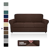baratos Cobertura de Sofa-capas de sofá para cães de estimação com almofada sofá bordô, capas para sofá de dois lugares, em forma de l, 3 lugares, em forma de u, poltrona protetor de sofá lavável