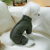 cheap Jumpsuits-Dog Cat Jumpsuit Fashion Party Winter Warm Breathable Soft Washable Comfortable Christmas Halloween Outdoor Casual Daily Dog Clothing for Bichon Frise Pomeranian Baby Pet Papillon Small