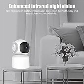 cheap Indoor IP Network Cameras-Wireless Surveillance Camera 5G Wifi 1080P Tracking Audio Video Night Vision IP Camera Indoor Security Protection Monitor Wifi Camera