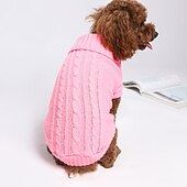 tanie Swetry-Psy Koty Sweter Zabytkowe Codzienny Zima Oddychający Miękka Zmywalny Wygodny Na zewnątrz Codzienne Ubranka dla psów for Bichon frise Szpic miniaturowy szczeniaków i młodych kotów Motyl Small
