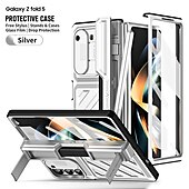 Недорогие Чехлы для Samsung-Чехол для телефона Samsung Galaxy Z Fold 5 4, защитный чехол для стилуса со стеклянной передней пленкой &amp; крышка сдвижного объектива, ультразащитная крышка от падений
