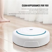 levne Vysavače-automatický chytrý domácí mop zametací stroj robot čistič vysavač prachu z podlahy vlasy usb/baterie