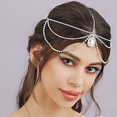 preiswerte Zubehör und mehr-Mittelalterlich Renaissance Stirnband Prinzessin Elfen Damen Keltisch Fantasie königlich Erwachsene Kopfbedeckung