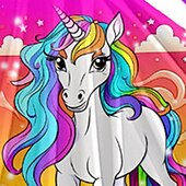 abordables Robe Licorne 3D-FILLE 3D Floral à imprimé arc-en-ciel Robe Rose manche longue 3D effet Automne Hiver Vacances Sport &amp; Loisir du quotidien Le style mignon Décontractées Magnifique Enfants 3-12 ans Robe casual Robe