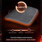 cheap Car Seat Covers-12V Heated Car Seat Cover Electric Heating Pad, USB, Cigarette Lighter, Hot Winter Warm Cushion, Auto Part
